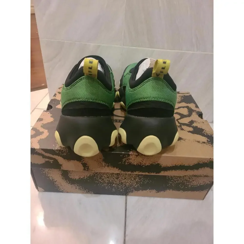 Oakley Factory Team X Brain Dead Flesh Sandal - Size 8.5M - Green Lemon NEW - Picture 6 of 7